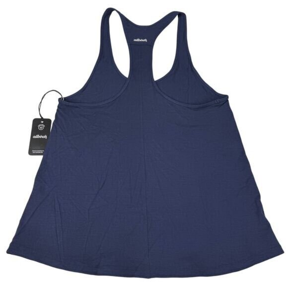 Allbirds Women's Natural Flow Studio Tank Sz SMALL True Navy - Picture 10 of 11